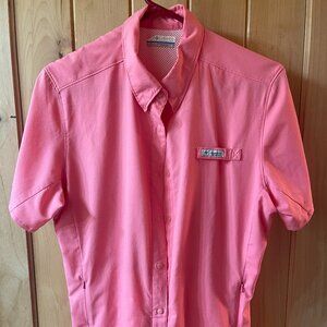 Three Columbia PFG Snap Up Shirts Size Large